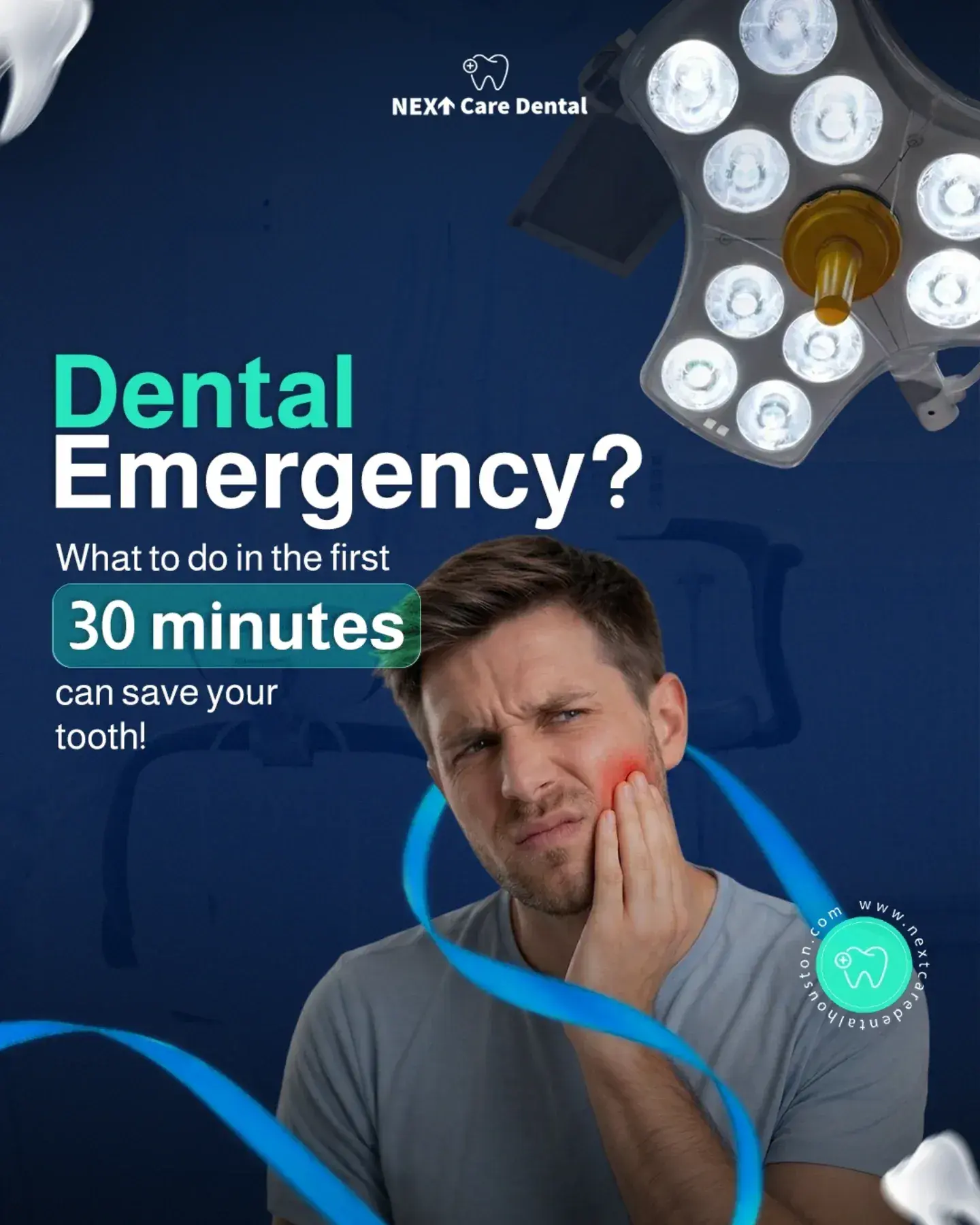 Dentist with xray